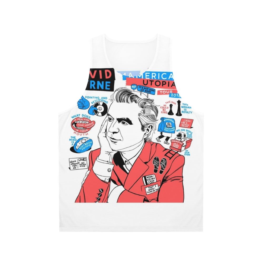 David Byrne's American Utopia 2018 Unisex Tank Top