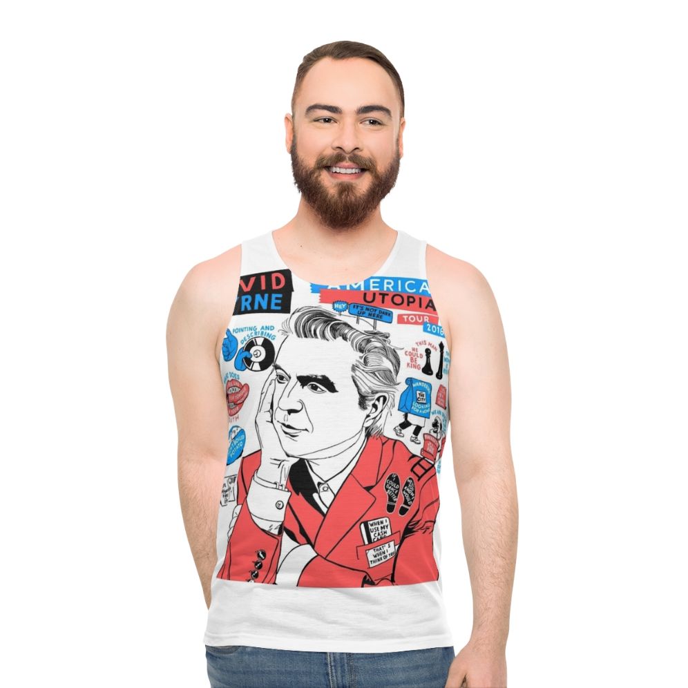 David Byrne's American Utopia 2018 Unisex Tank Top