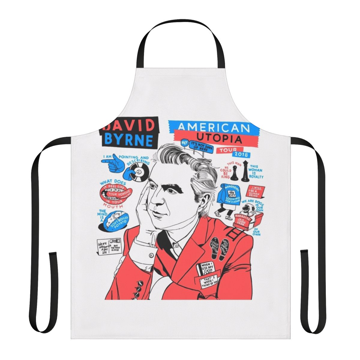 David Byrne's American Utopia 2018 Apron