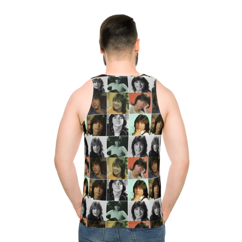 Retro David Cassidy Collage Unisex Tank Top