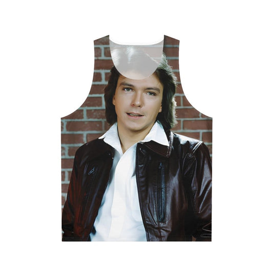 David Cassidy Unisex Classic Retro Music Tank Top