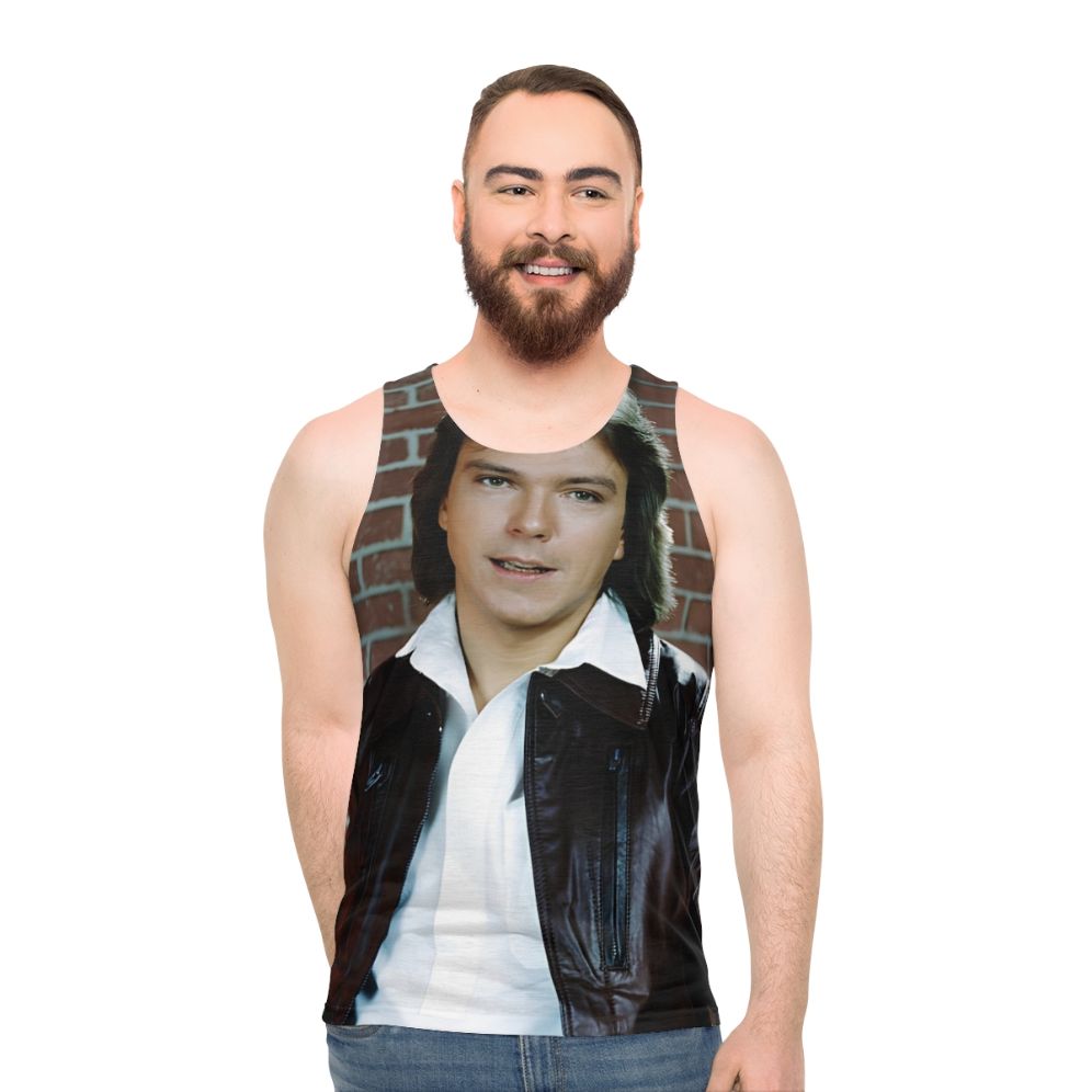 David Cassidy Unisex Classic Retro Music Tank Top