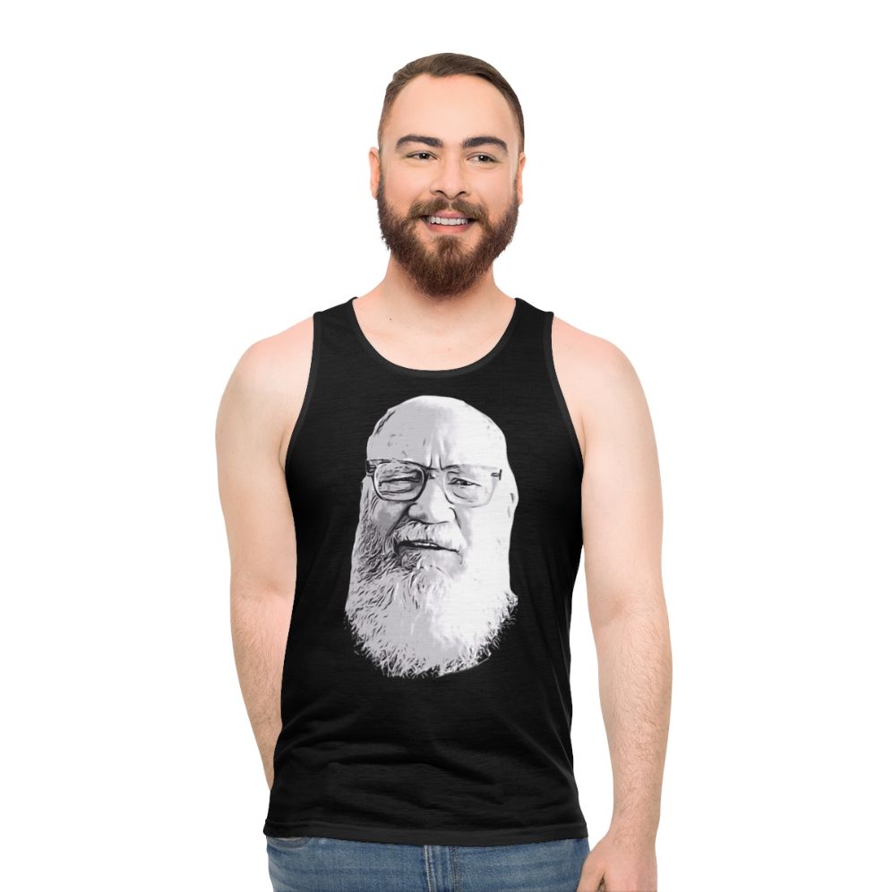 David Letterman unisex tank top