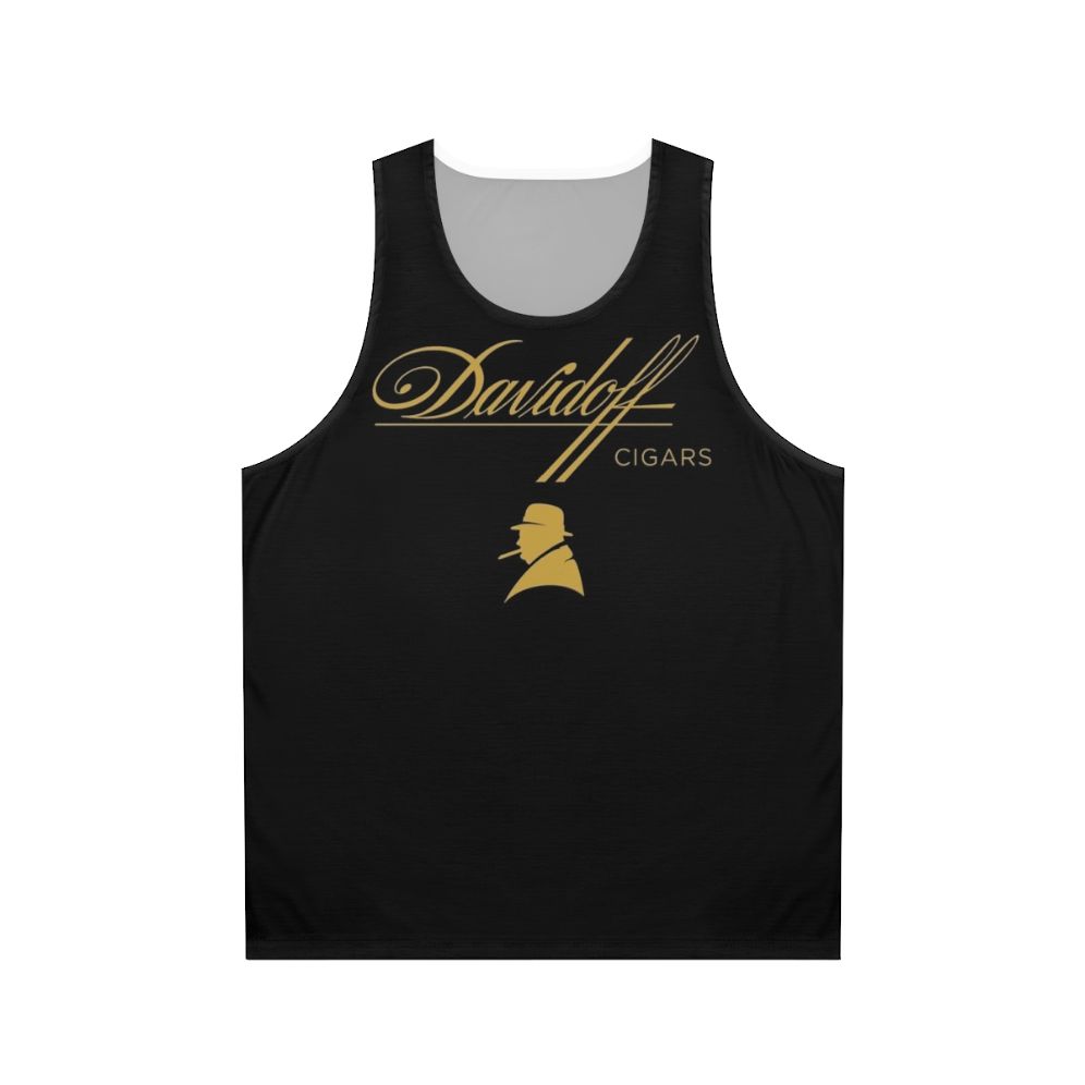 Davidoff Cigars Black Unisex Tank Top