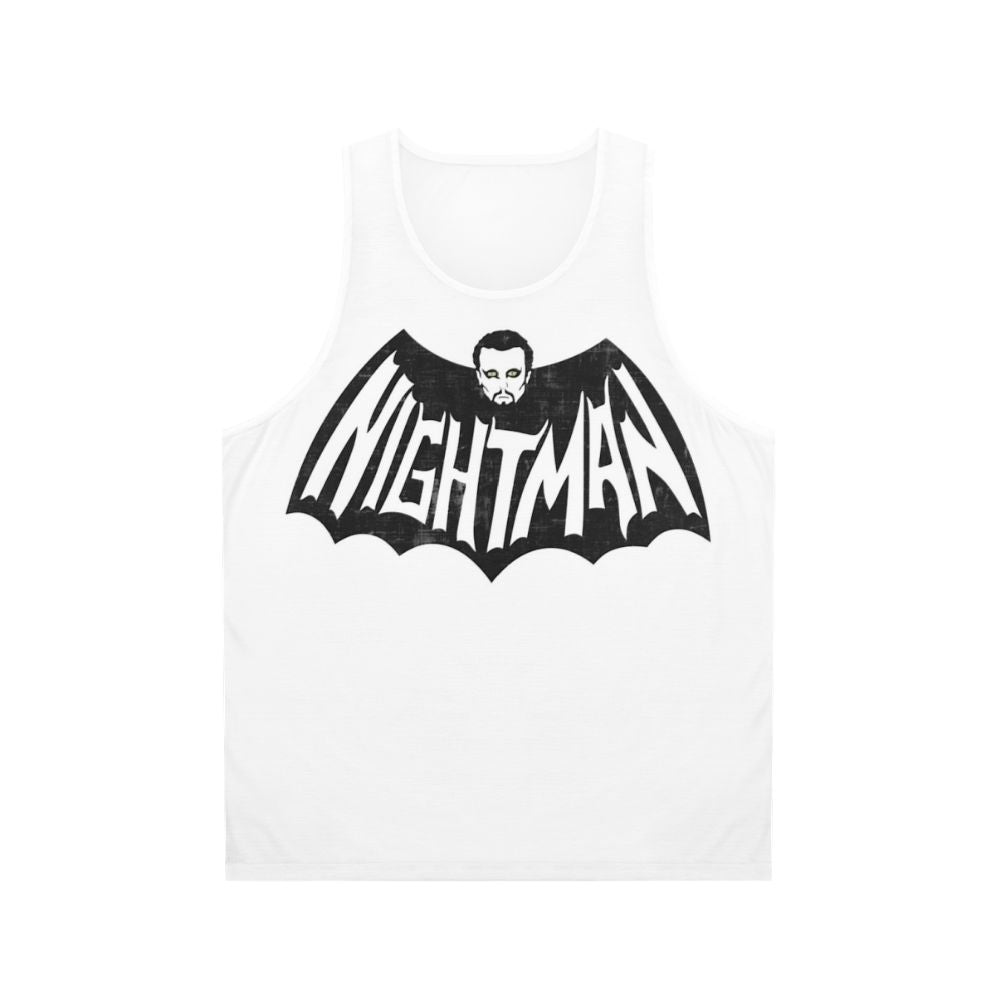 Dayman vs Nightman Unisex Tank Top