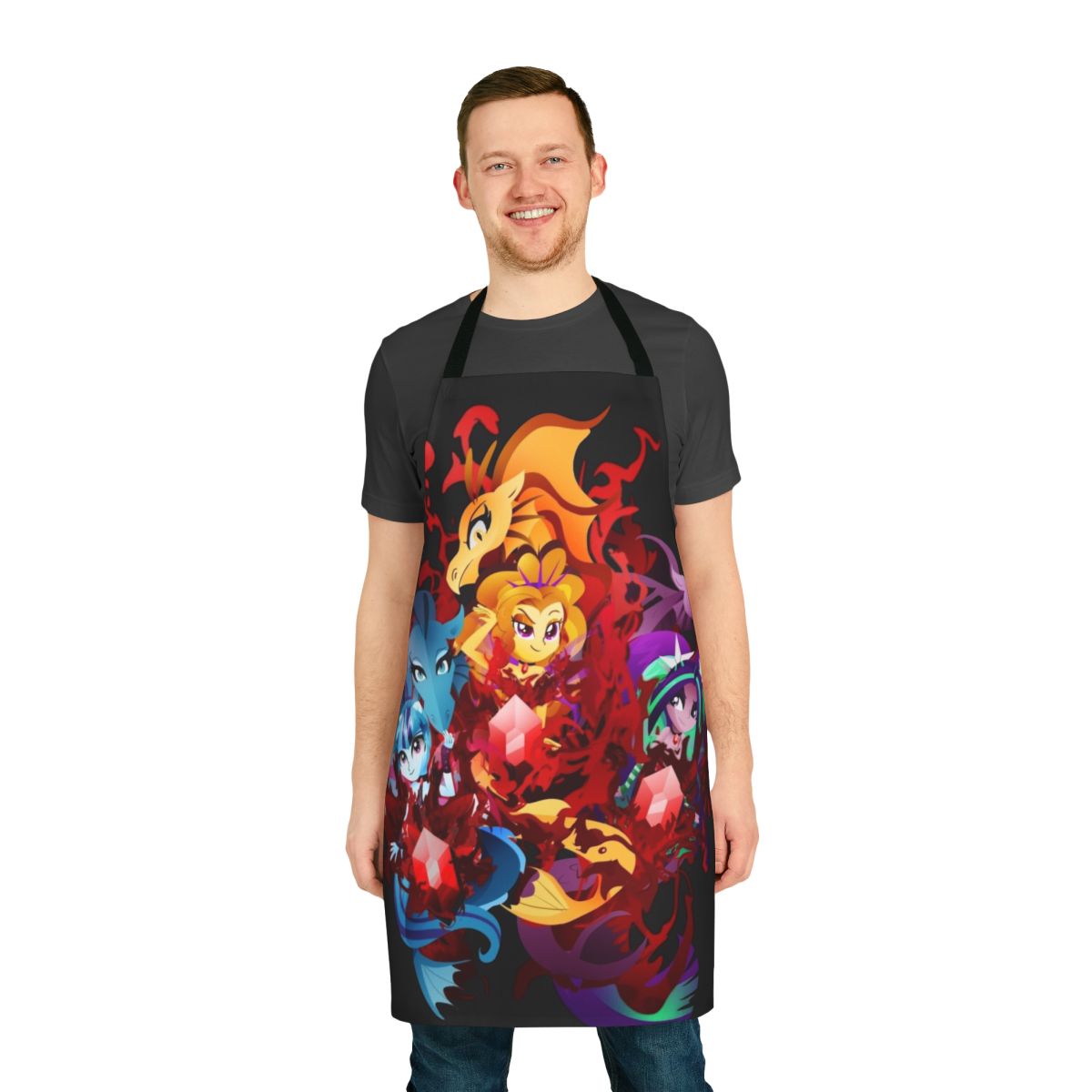Dazzling character apron featuring the Dazzlings from Equestria Girls and My Little Pony
