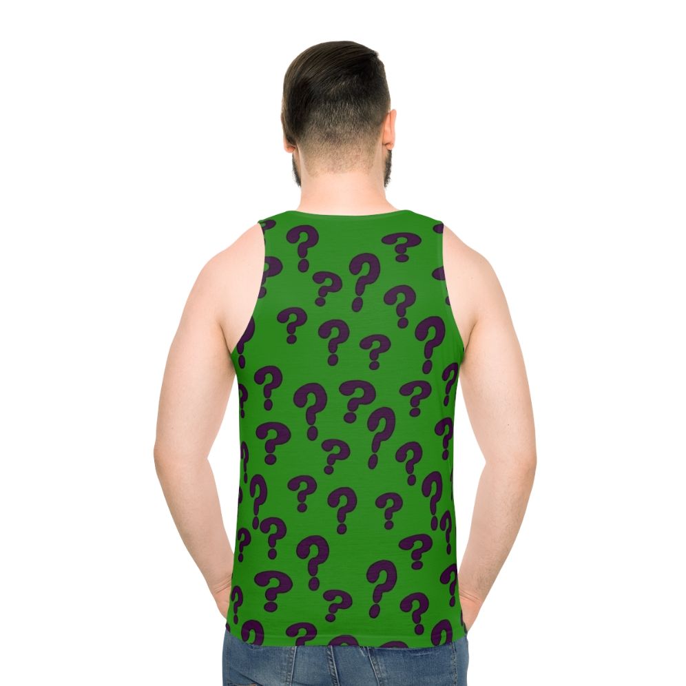 Unisex DC Comics Riddler Themed Tank Top