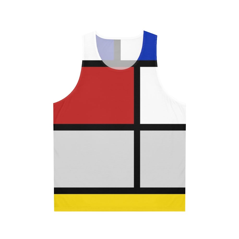 Unisex De Stijl Art Mondriaan Tank Top