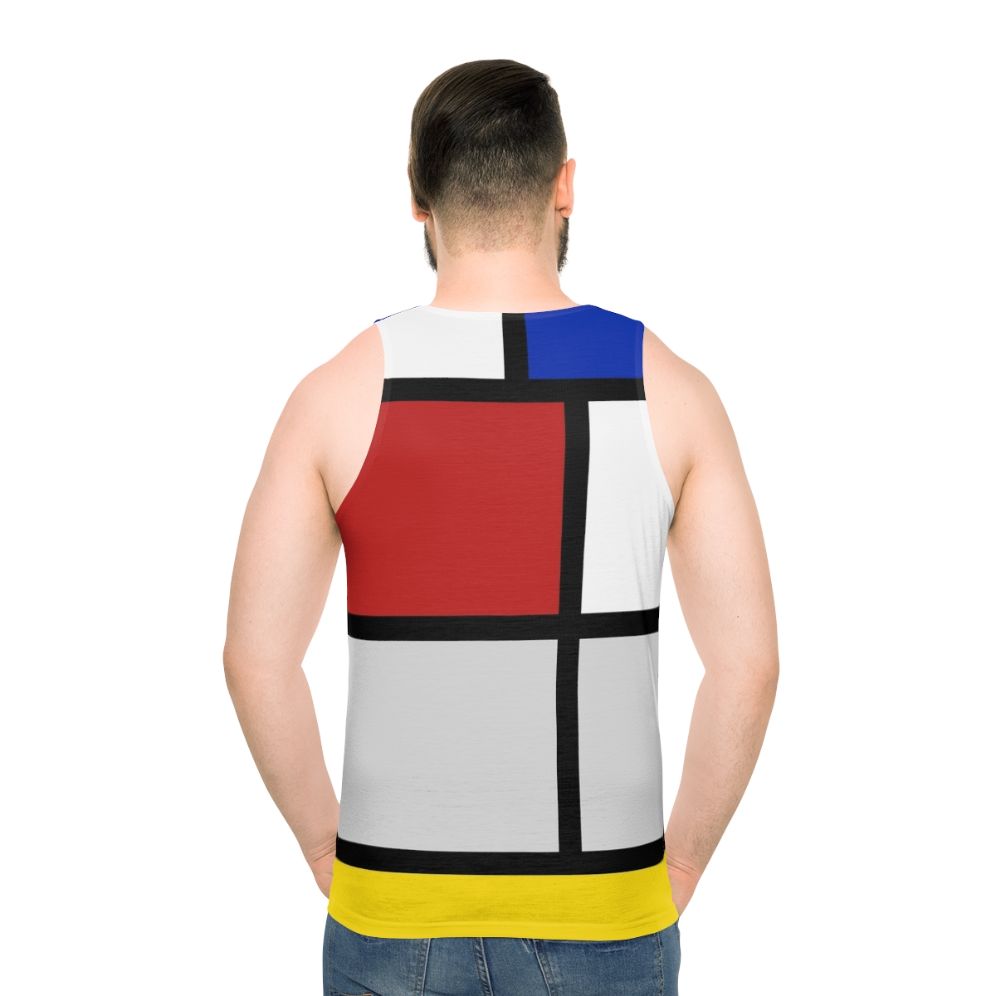 Unisex De Stijl Art Mondriaan Tank Top