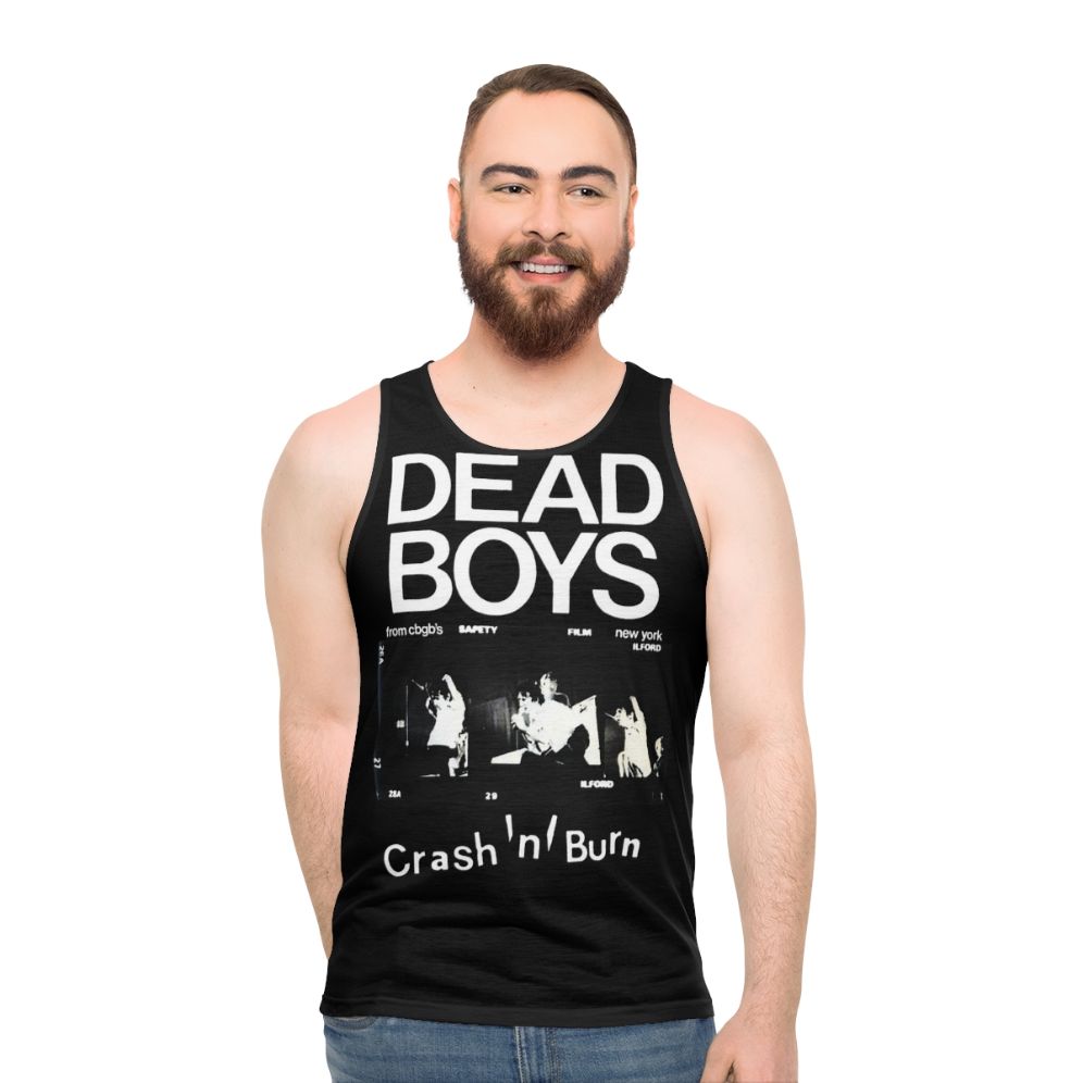 Vintage Dead Boys Unisex Tank Top