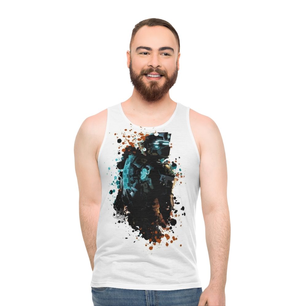 Dead Space Dark Splatter Unisex Tank Top