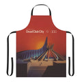 Nothing But Thieves Deadclub City inspired cooking apron with band logo and album artwork.