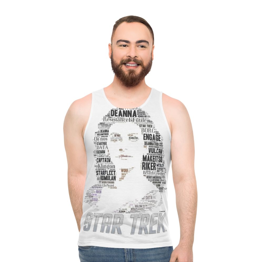 Deanna Troi Star Trek: The Next Generation Unisex Tank Top