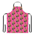 "Death Becomes Her" inspired apron featuring the iconic characters and style of the 1990s black comedy film