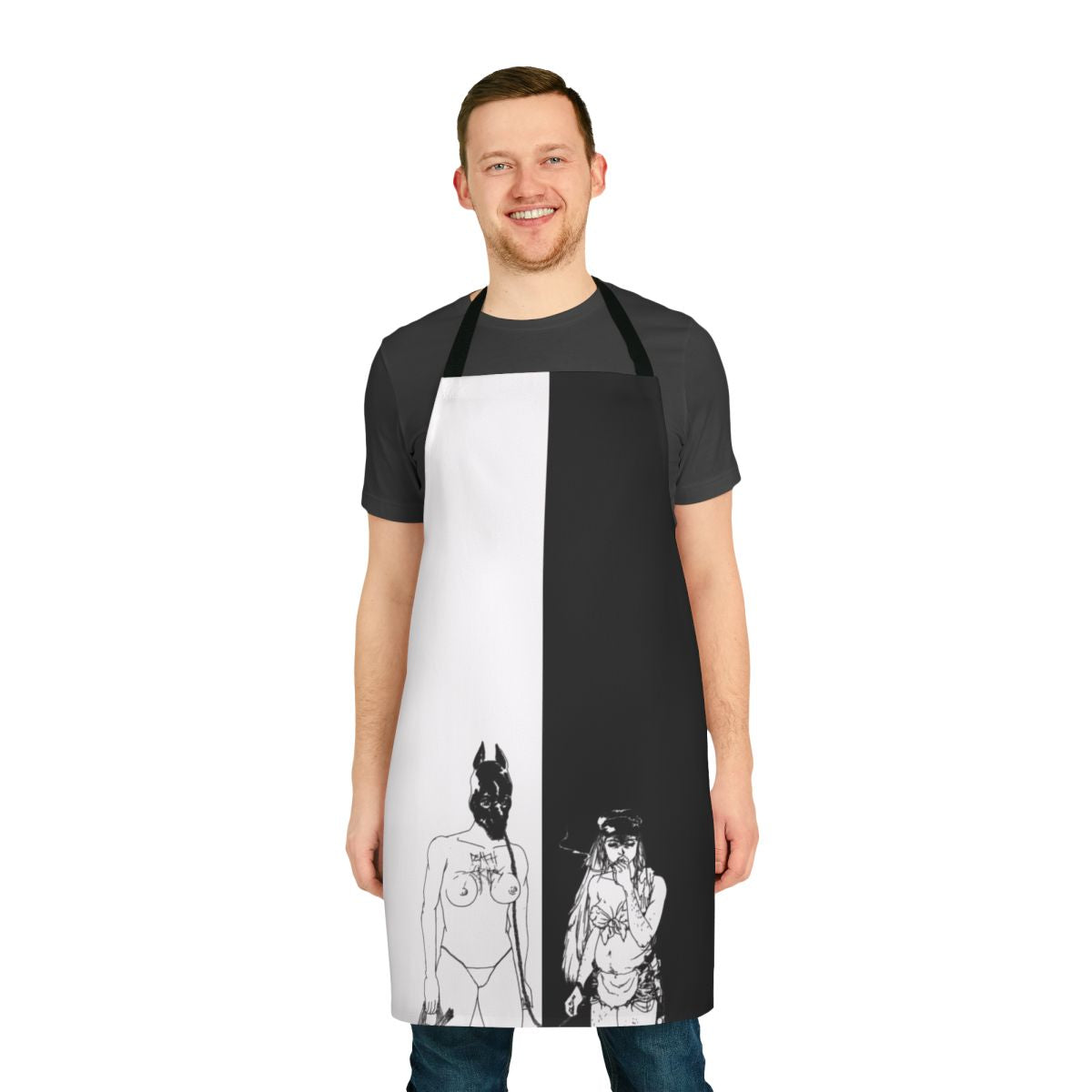 Death Grips The Money Store inspired kitchen apron