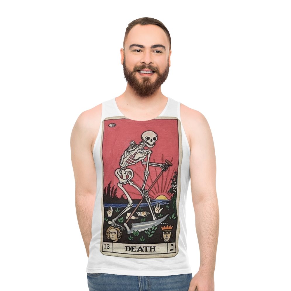 Death Tarot Unisex Tank Top