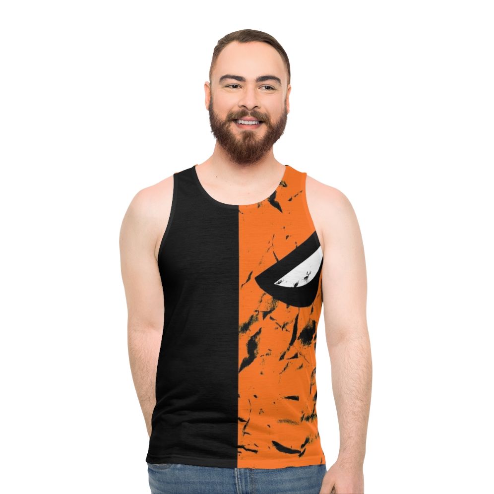 Deathstroke Faded Unisex Tank Top