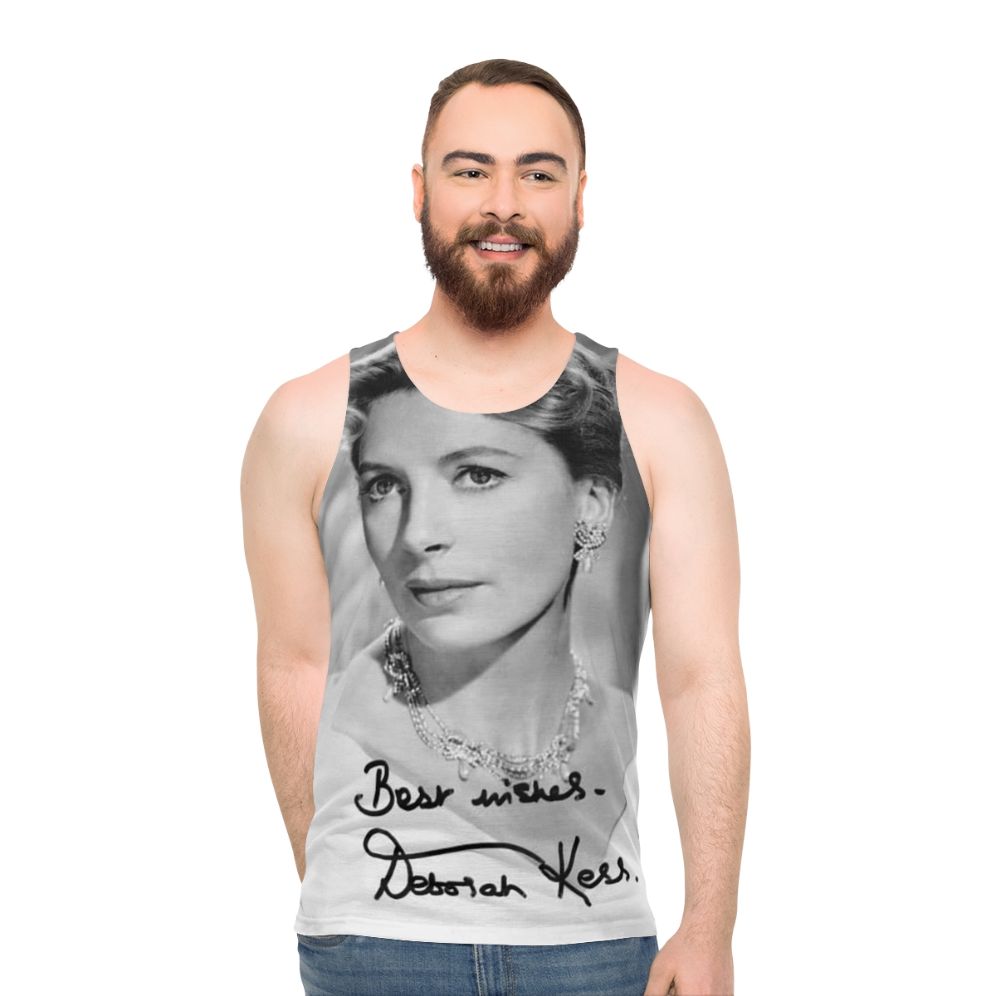 Deborah Kerr Signed Unisex Tank Top