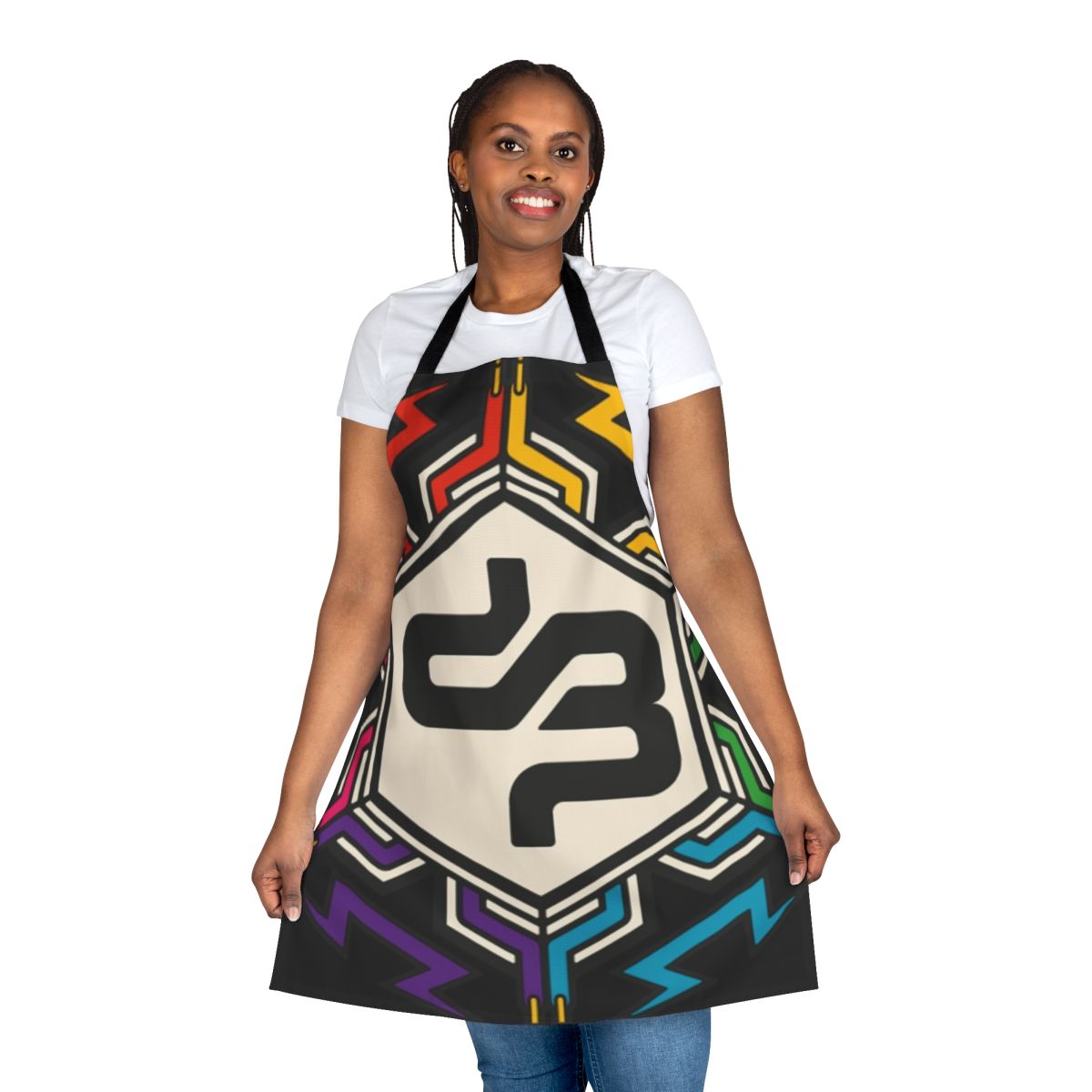 Decibel-Inspired Music Festival Apron with Graphic Design