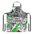 A stylish apron featuring the Dedsec logo and design elements, perfect for video game enthusiasts in the kitchen or workshop.