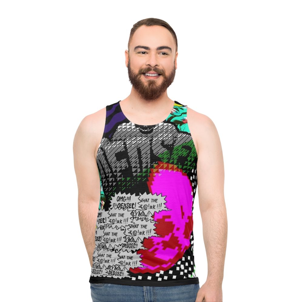 Dedsec Unisex Tank Top - Casual and Comfortable Video Game Merchandise