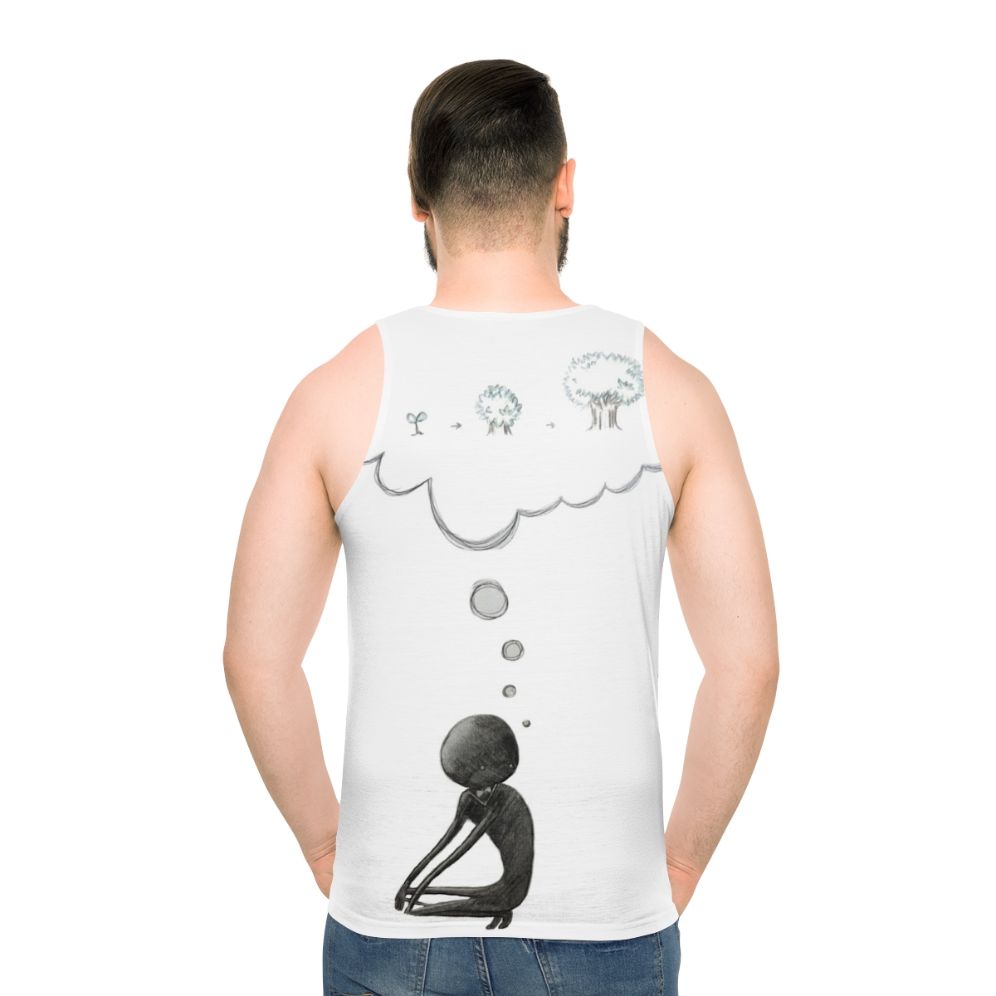 Deemo Thinking About Growing Up Unisex Tank Top