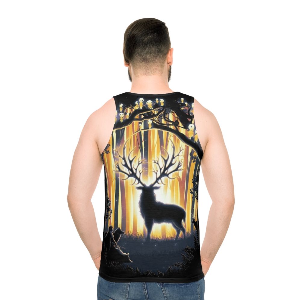 Deer God Master of the Forest Unisex Tank Top