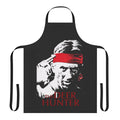 Deer Hunter 1978 inspired apron with forest and hunting imagery