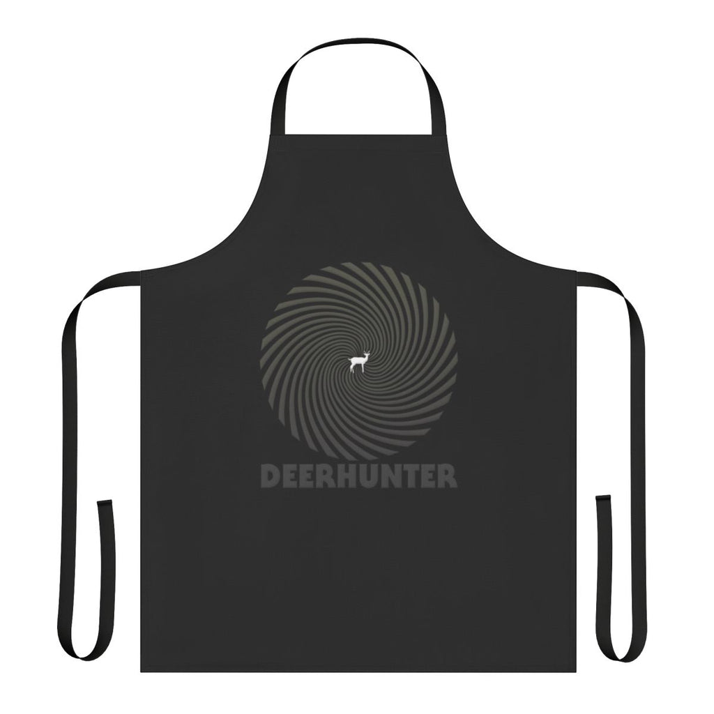 Deerhunter-inspired Cryptograms apron with a stylish, music-themed design