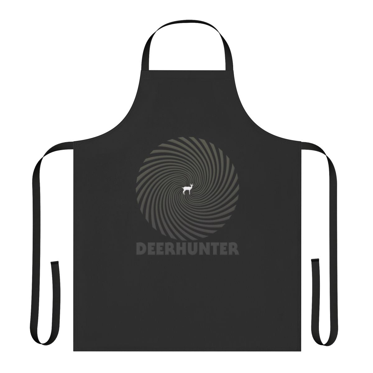 Deerhunter-inspired Cryptograms apron with a stylish, music-themed design