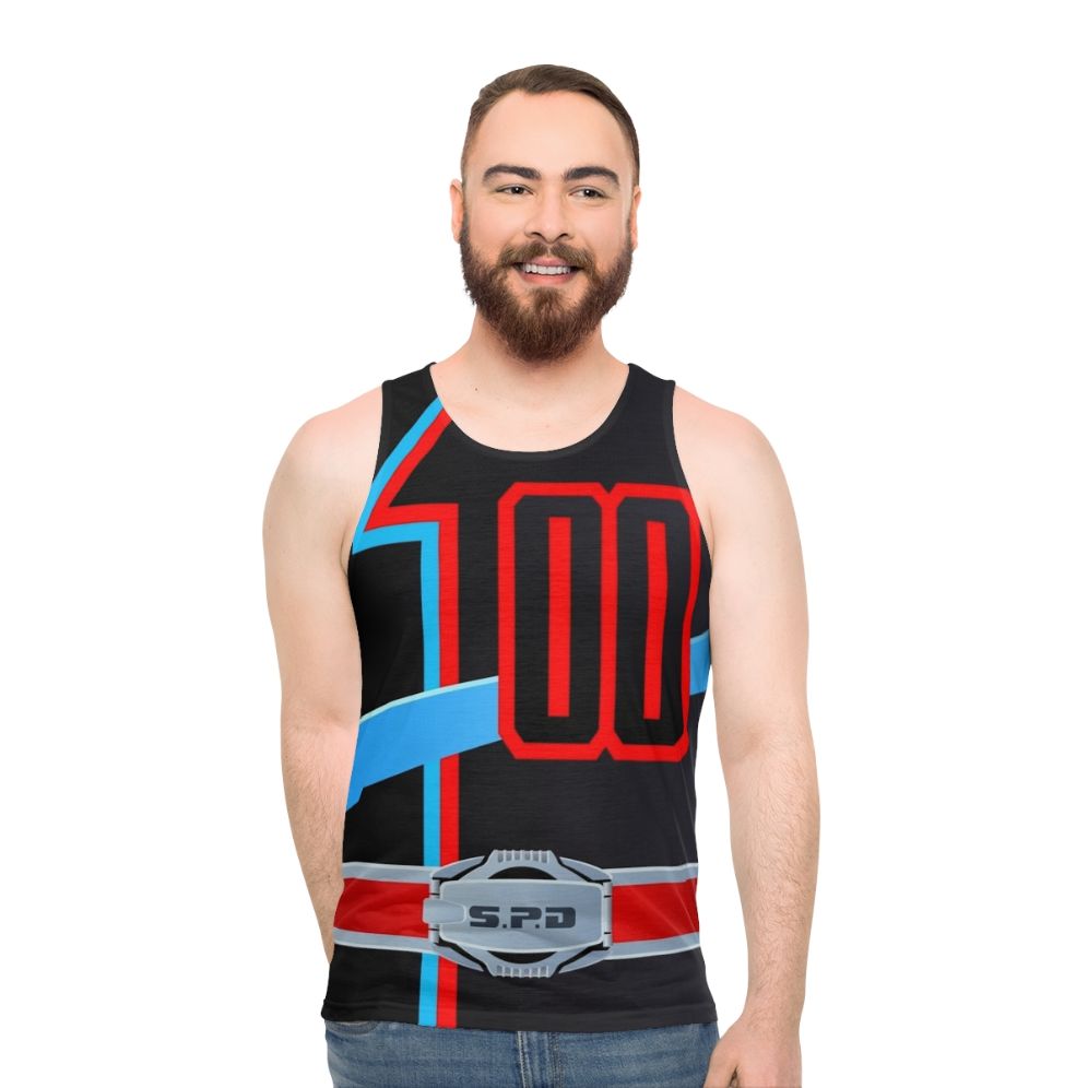 Dekamaster Shadow Unisex Power Rangers Tank Top
