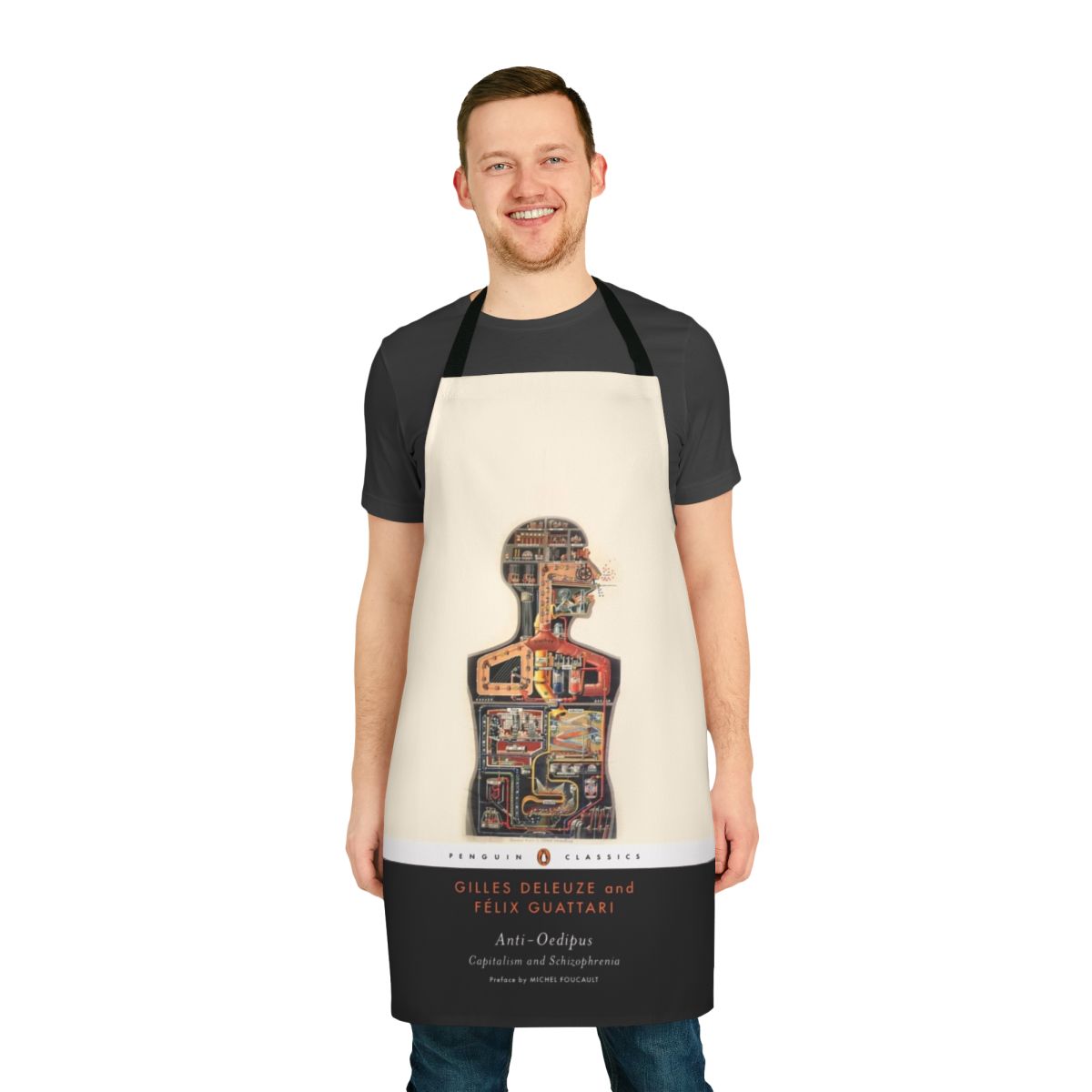 Deleuze and Guattari's "Anti-Oedipus" Inspired Apron