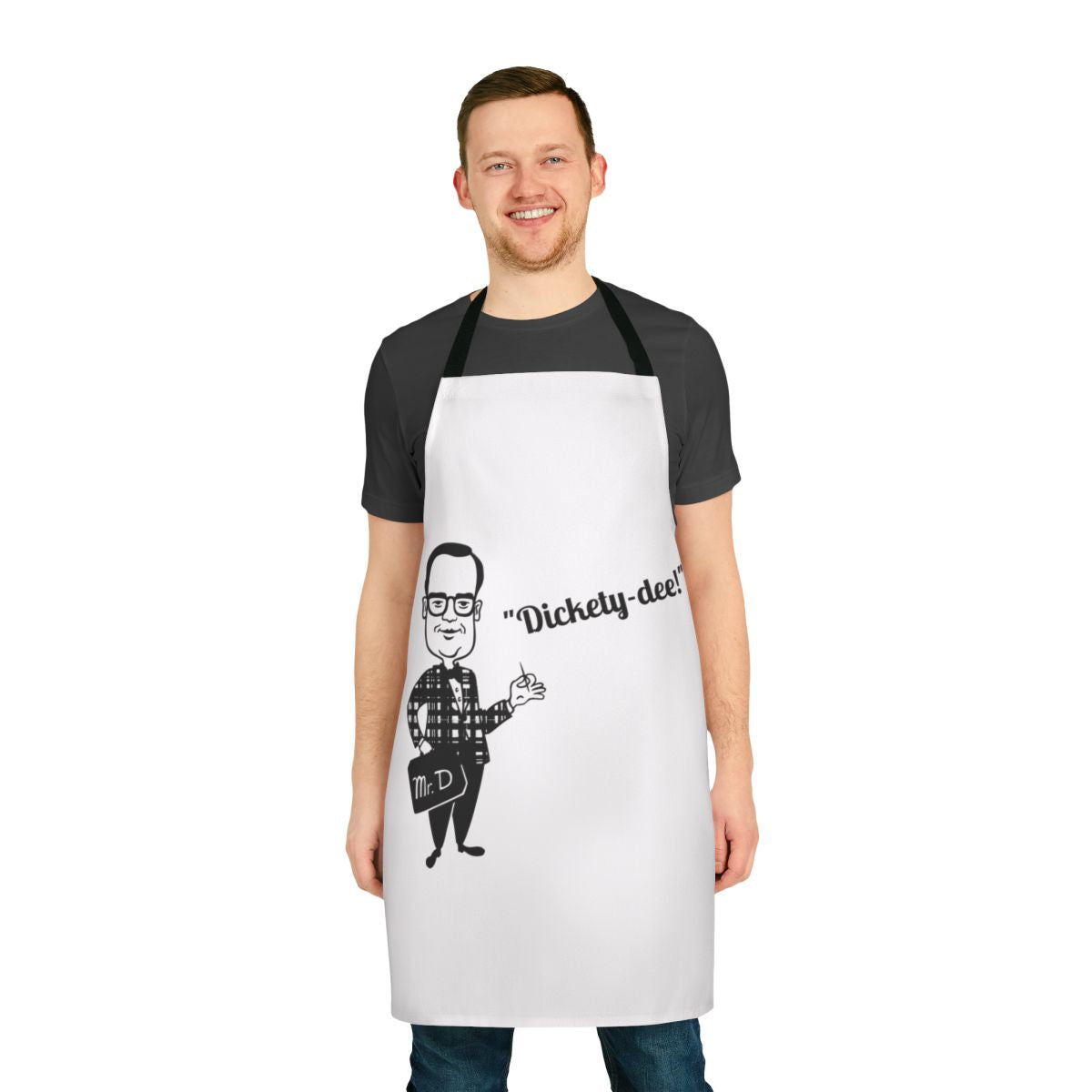 Delicious retro nostalgic fast food apron