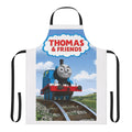 Colorful apron featuring Thomas the Tank Engine and friends for children