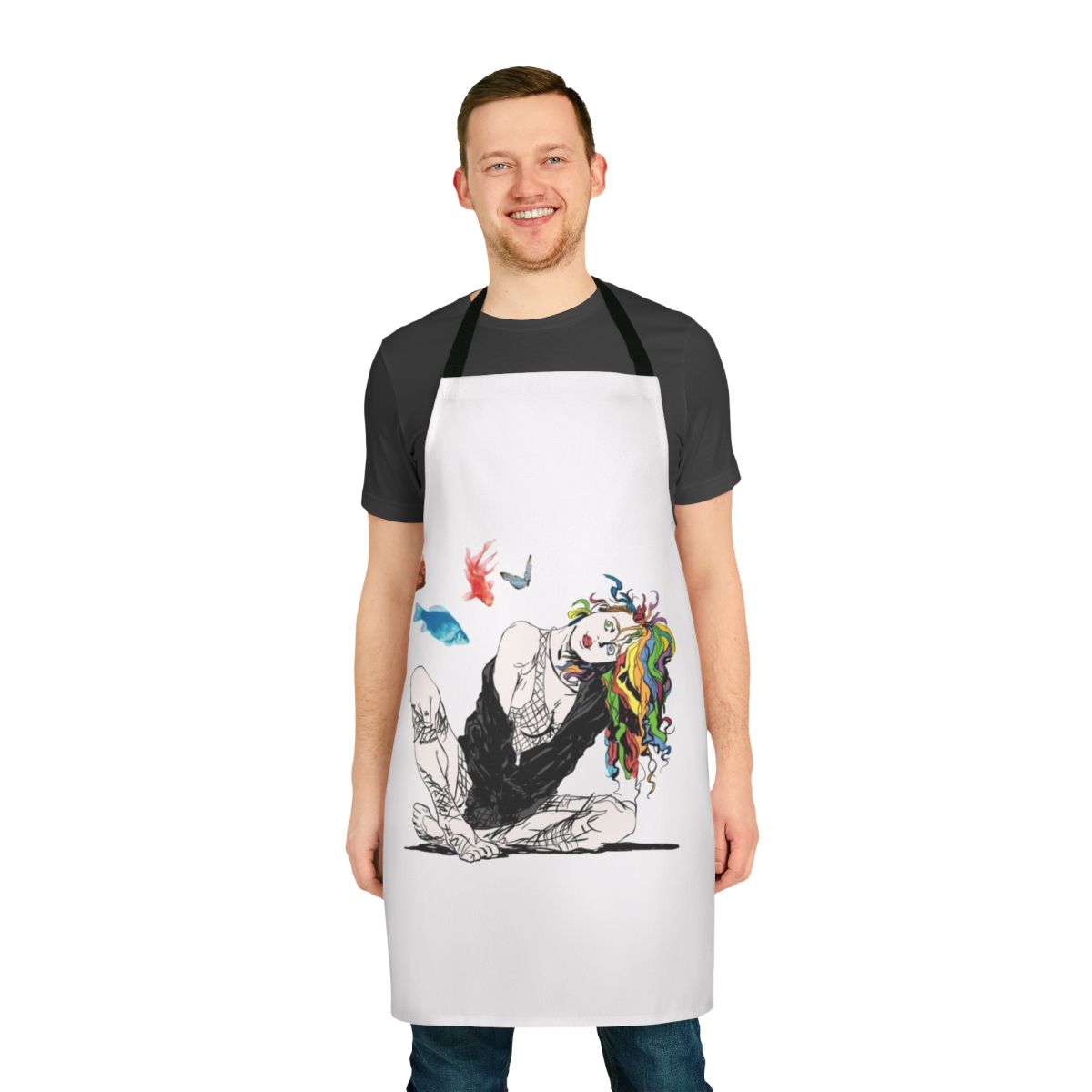 Delirium Inspired Apron - Unique Comic Book Themed Design