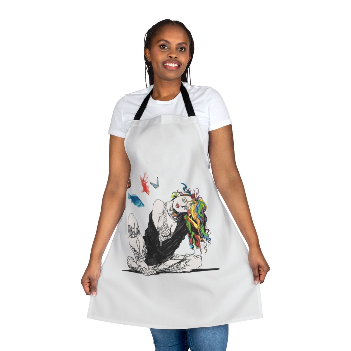 Delirium Inspired Apron - Unique Comic Book Themed Design