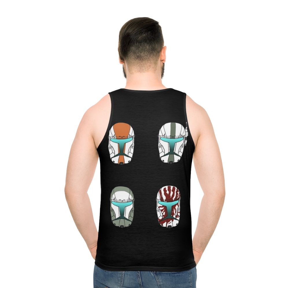 Delta Squad Helmets Unisex Star Wars Tank Top