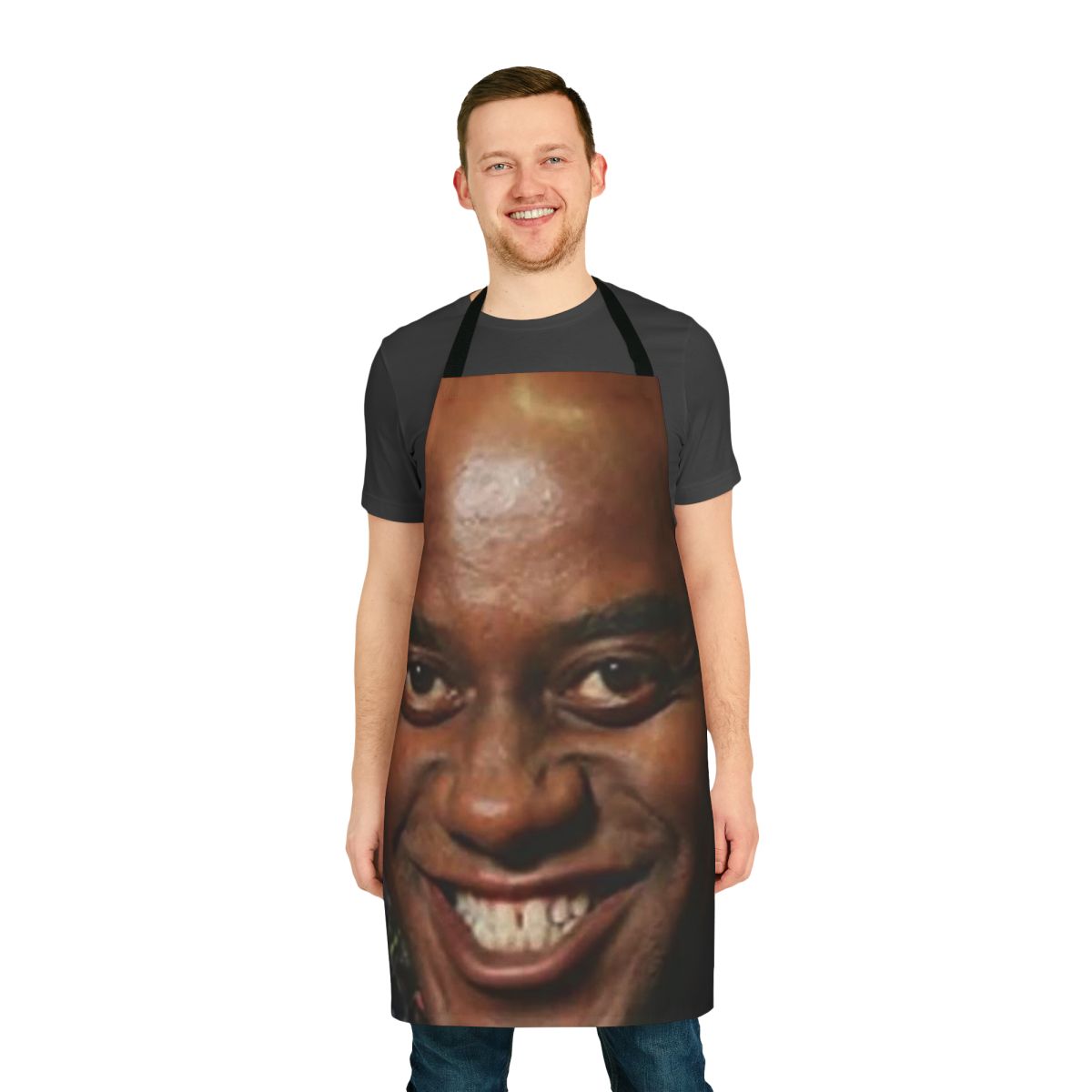 Deluxe cooking apron with vibrant Ainsley Harriott inspired design