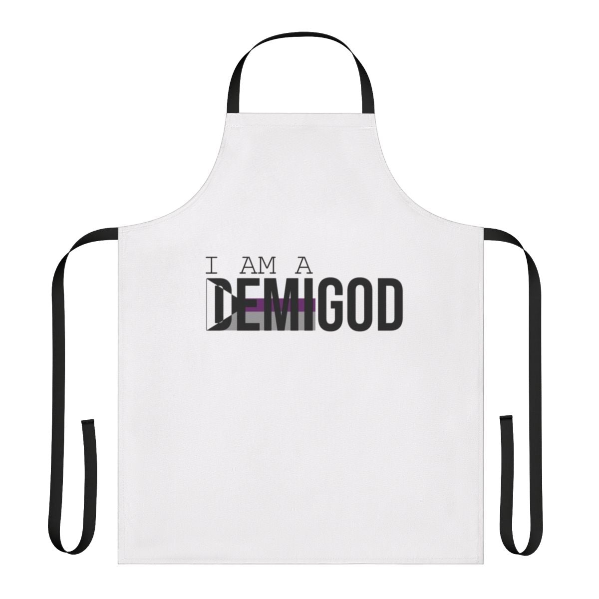 Demi-Sexual Pride Collection Apron with Colorful LGBTQIA+ Design