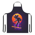 Demogorgon-themed apron with the iconic creature from the Netflix series Stranger Things