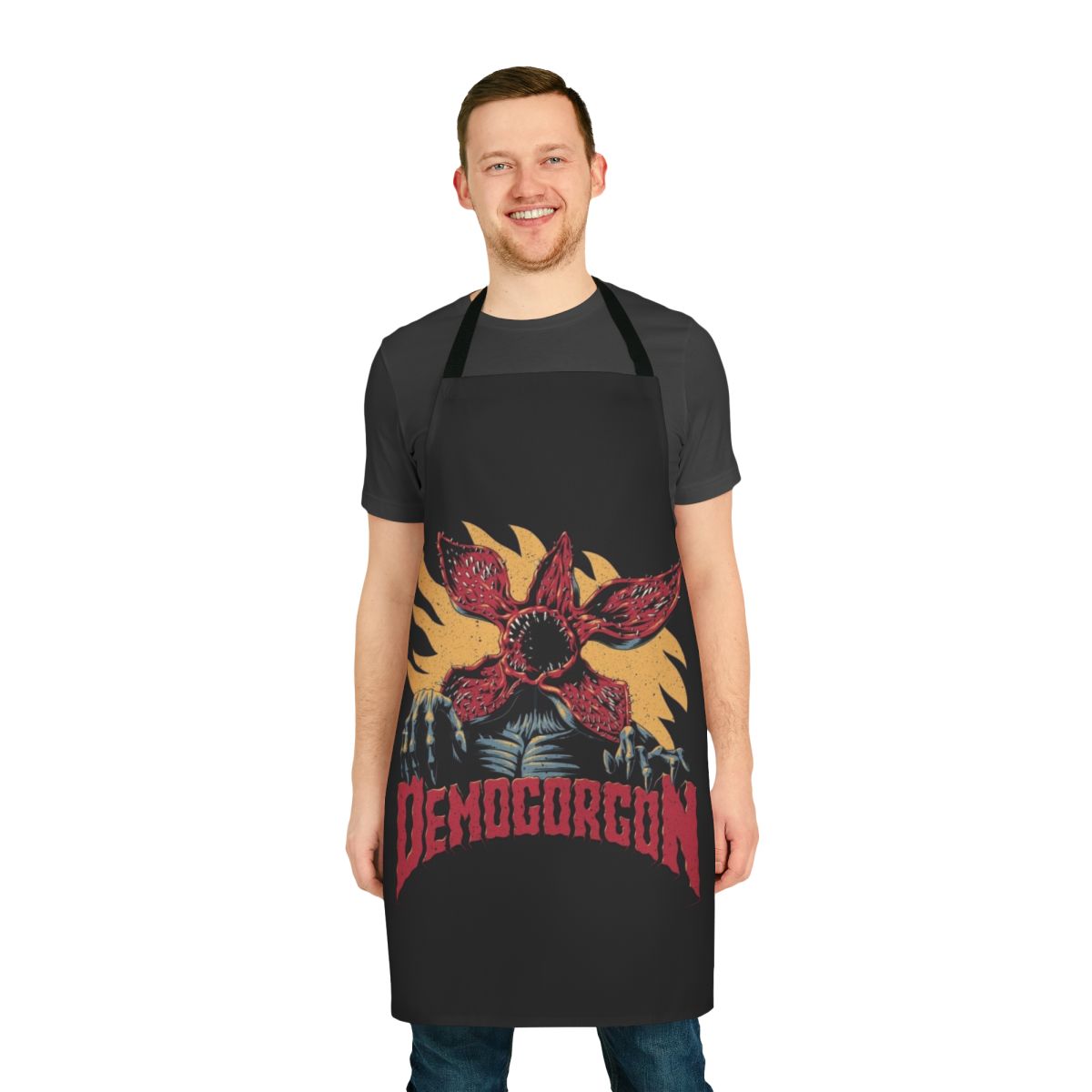 Demogorgon-Inspired Apron for Stranger Things Fans