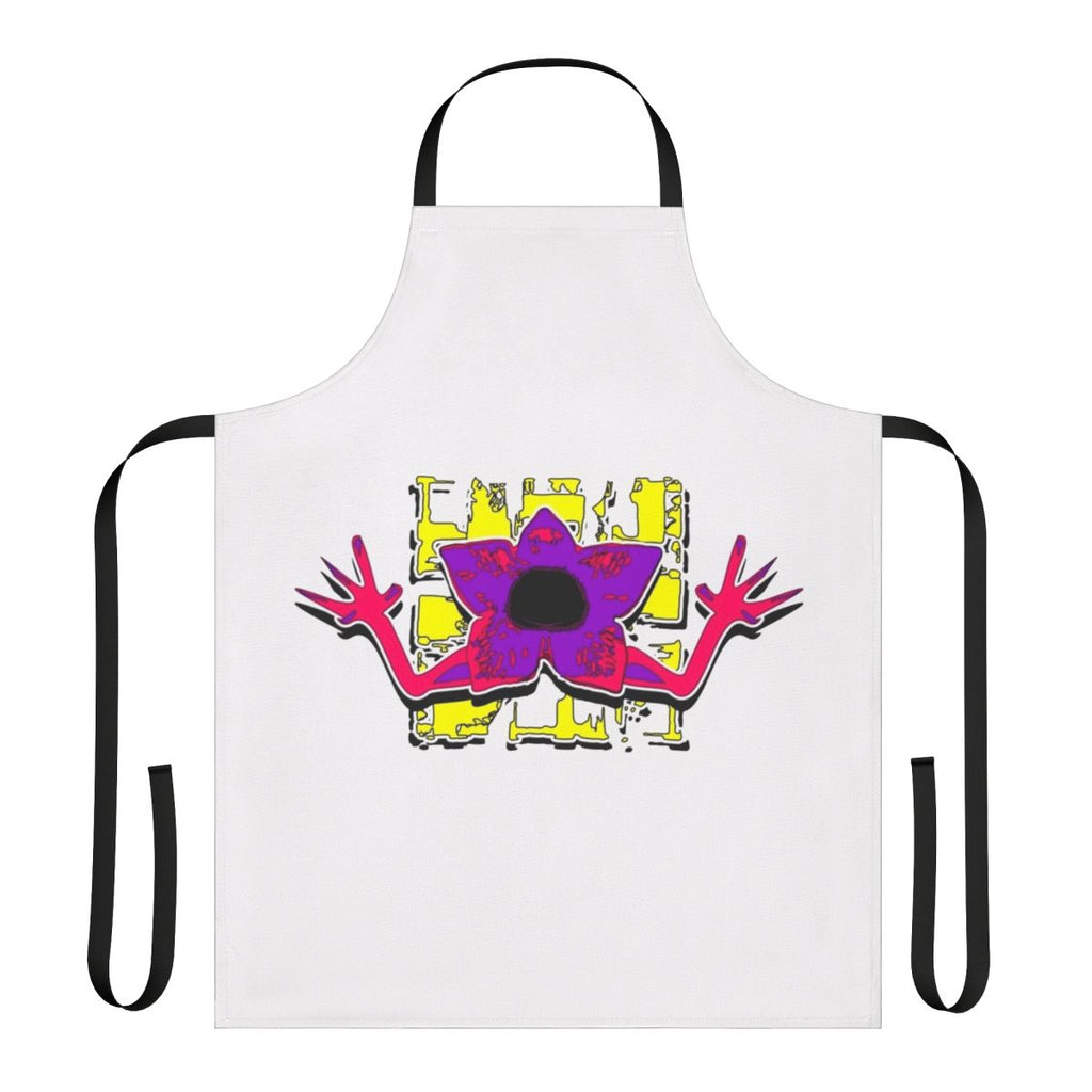 Demogorgon-themed apron inspired by the popular Netflix series Stranger Things