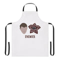 Demogorgon-inspired apron featuring Stranger Things characters and imagery