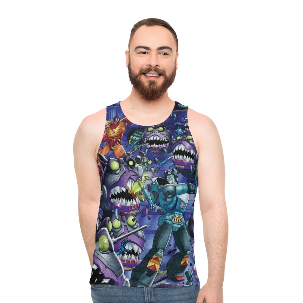 Demolition Derby Transformers Unisex Tank Top
