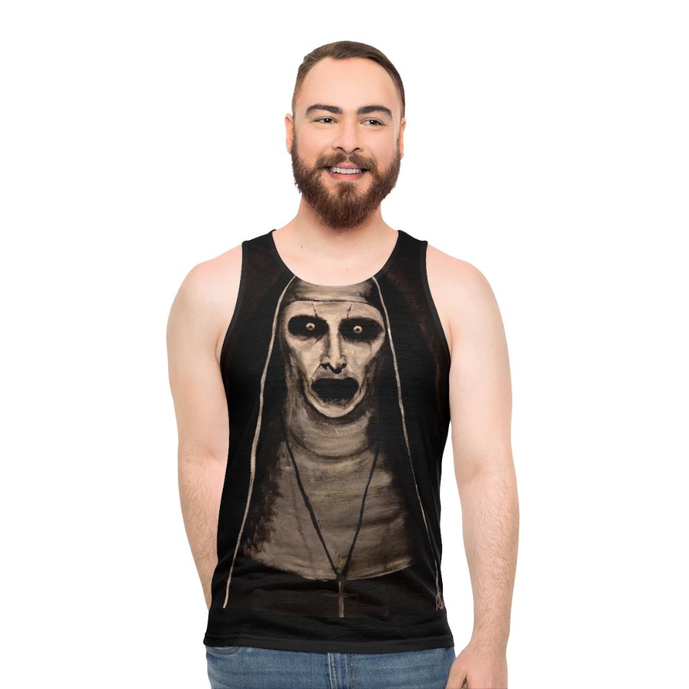 Demonic Sister Valak Unisex Tank Top