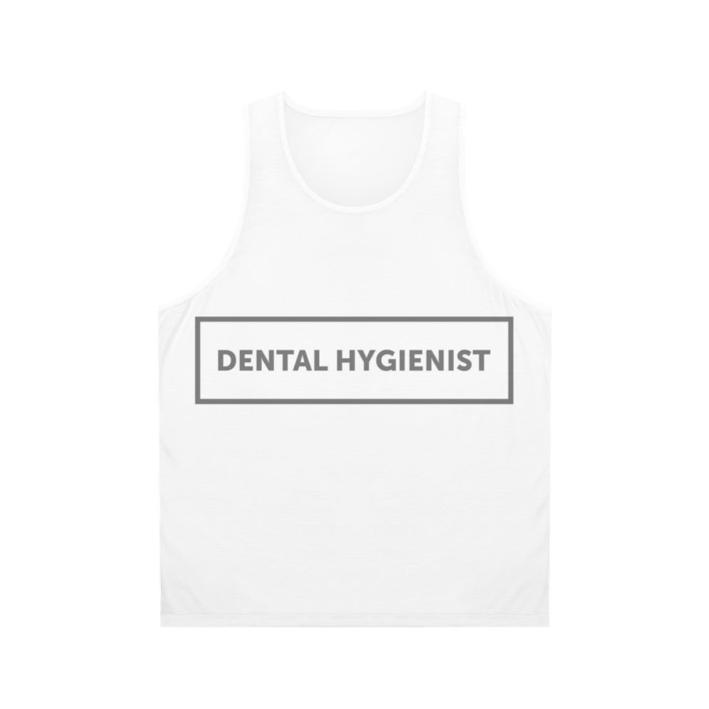 Dental Hygienist Art Design Unisex Tank Top