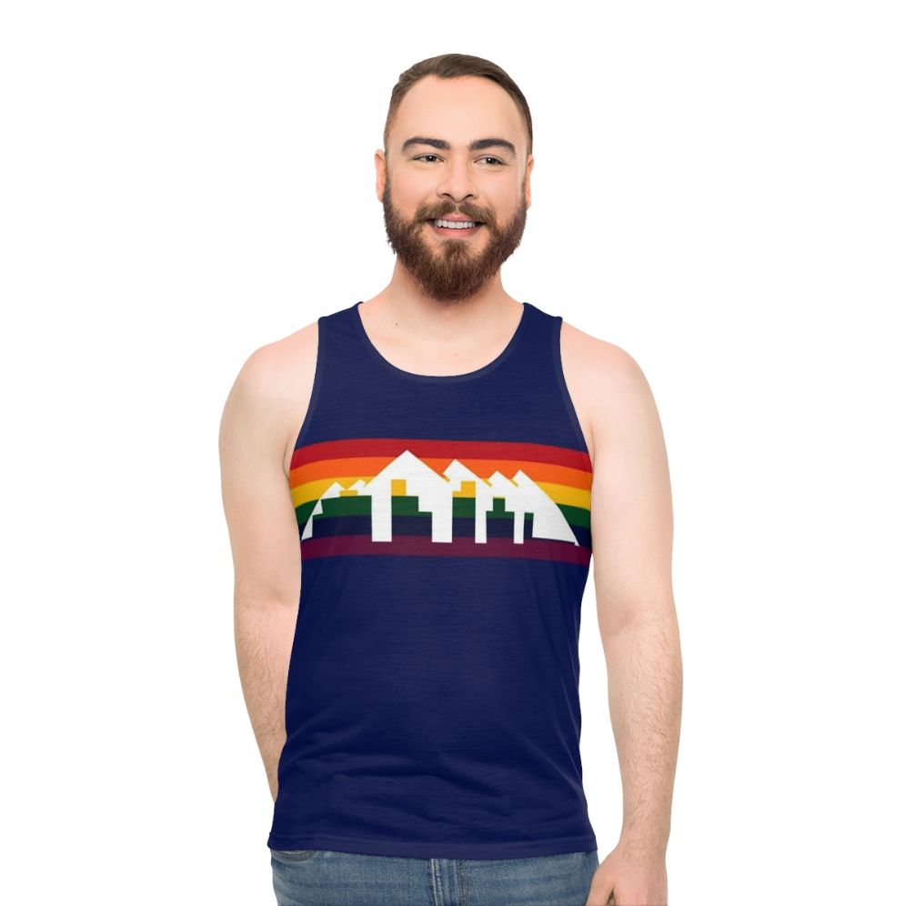 Denver Basketball Unisex Tank Top