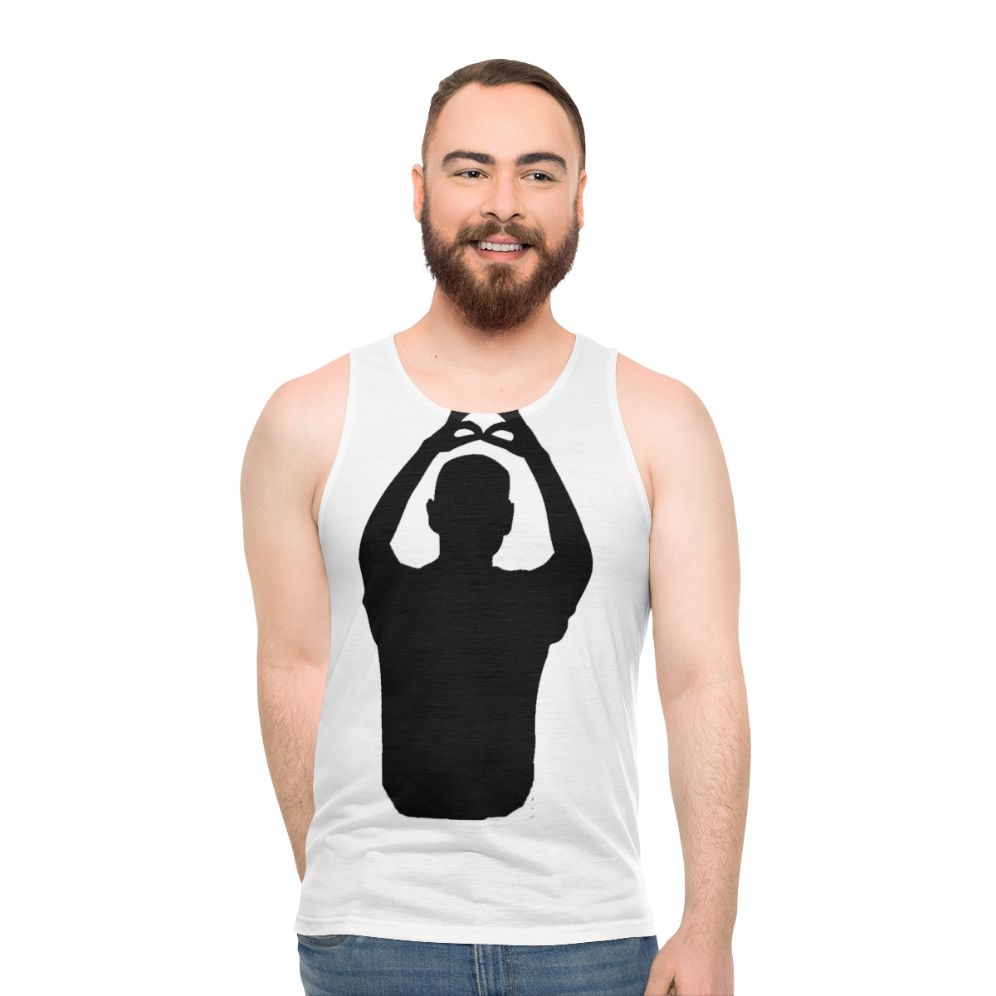 Depeche mode inspired unisex 80s synthpop tank top