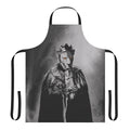 Depeche Mode-inspired apron with a jungle-themed design