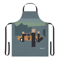 Depeche Mode themed minimalist retro design apron